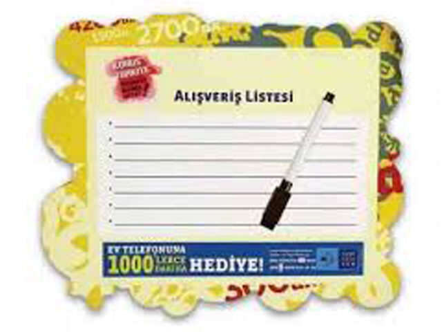A4 Pen clipboard Magnet (21x29 cm) - MG 300