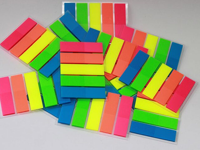 PVC Colorful Bookmark - PST 525