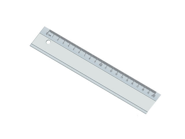 Plastic Ruler (20 cm) - KTU 149