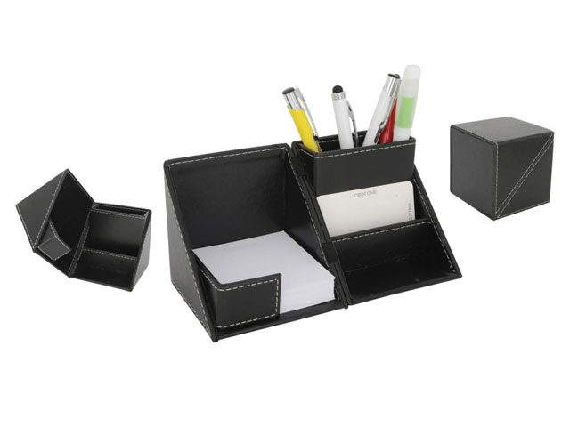 Faux Leather Pen Holder - MS 4505