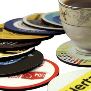 promotional coasters product custom printed