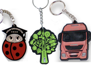 promotional rubber keychain