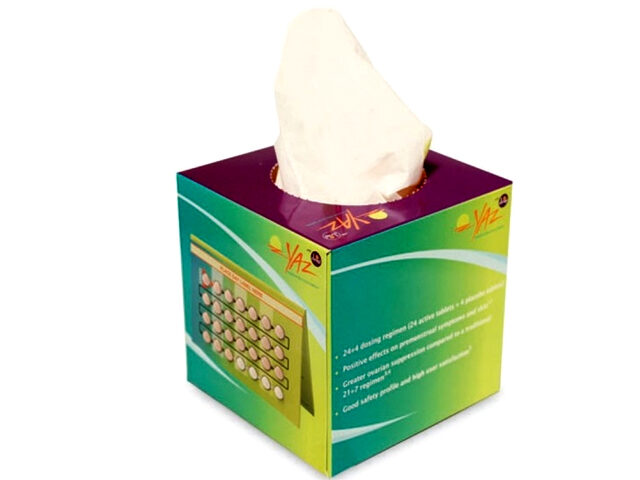 Cube Tissue Box (80 pcs.) - KM 129
