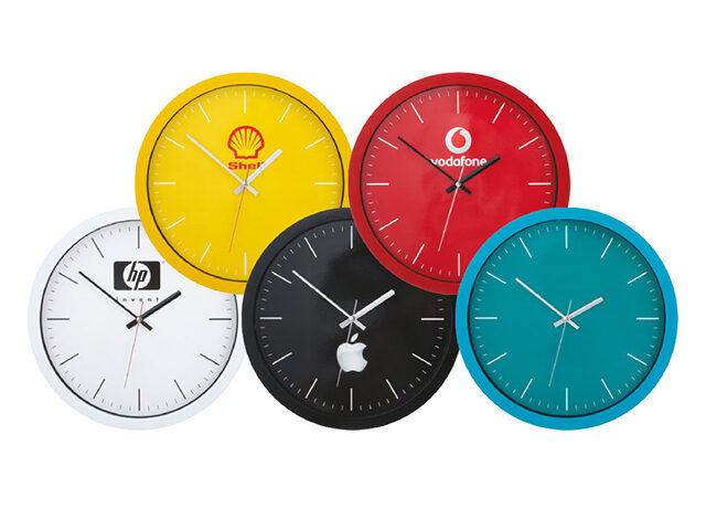 Colorful Dial Plastic Wall Clock - DS 3218 R
