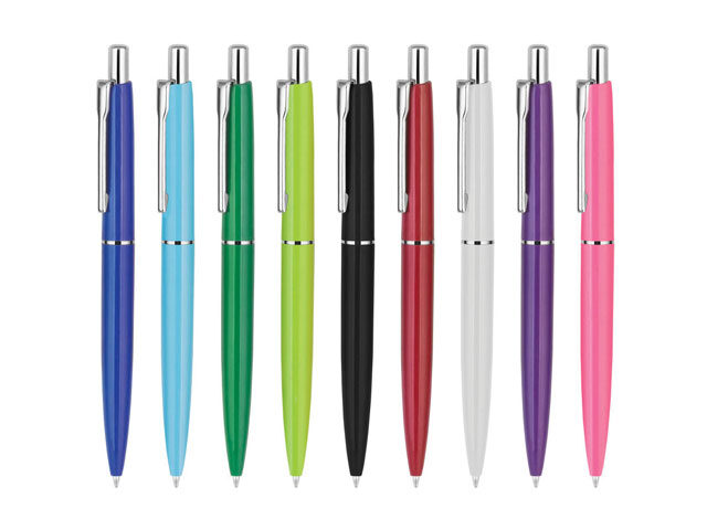 Custom Plastic Pens - PBK 1136