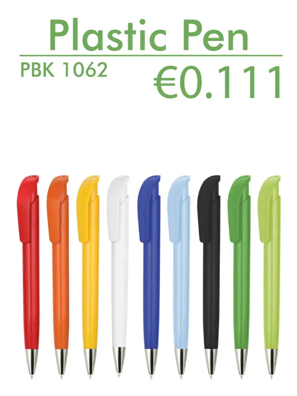 plastic pens